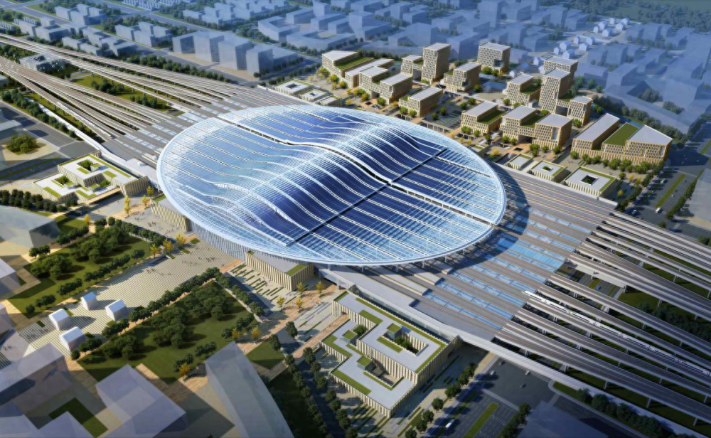 亚洲最大高铁站正在中国开建，堪比66个足球场，有望年底完工  第6张